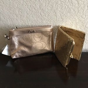 NWT Coach Bag and Used Wallet Coin Purse